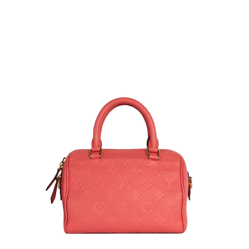 sac de seconde main speedy  louis vuitton  en cuir dos