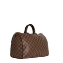 sac de seconde main speedy louis vuitton en toile damier ébène côté