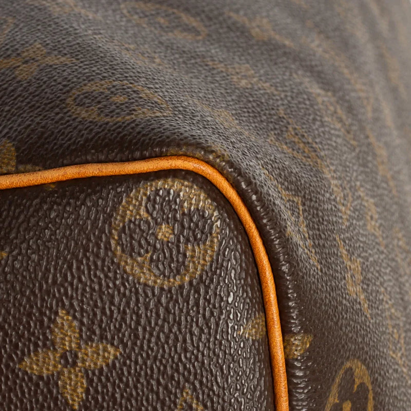 sac de seconde main speedy louis vuitton en toile monogram marron coin 