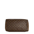 sac de seconde main speedy louis vuitton en toile monogram marron bas