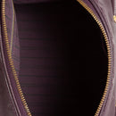 sac de seconde main speedy louis vuitton en cuir empreinte violet intérieur