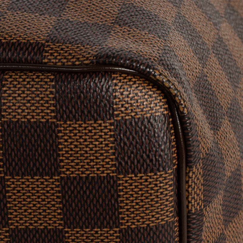 sac de seconde main speedy louis vuitton en toile damier ébène coin 