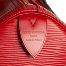 sac de seconde main speedy louis vuitton en cuir épi rouge label