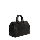 sac de seconde main speedy louis vuitton en cuir épi noir côté