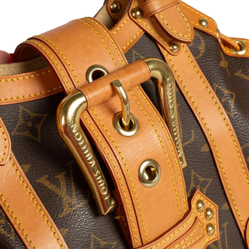 sac de seconde main theda louis vuitton en toile monogram marron défaut 2