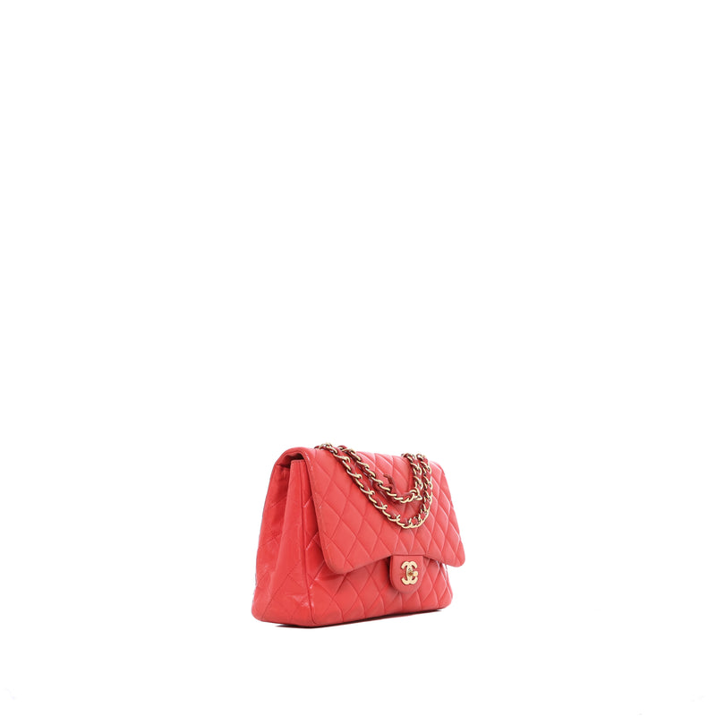 Sac Timeless 30 Chanel Jumbo Cuir Rouge - Chanel