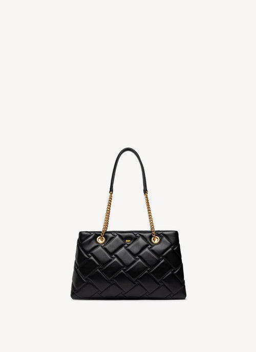 Dkny - Sac Tote Willow - Noir/ Or - Femme