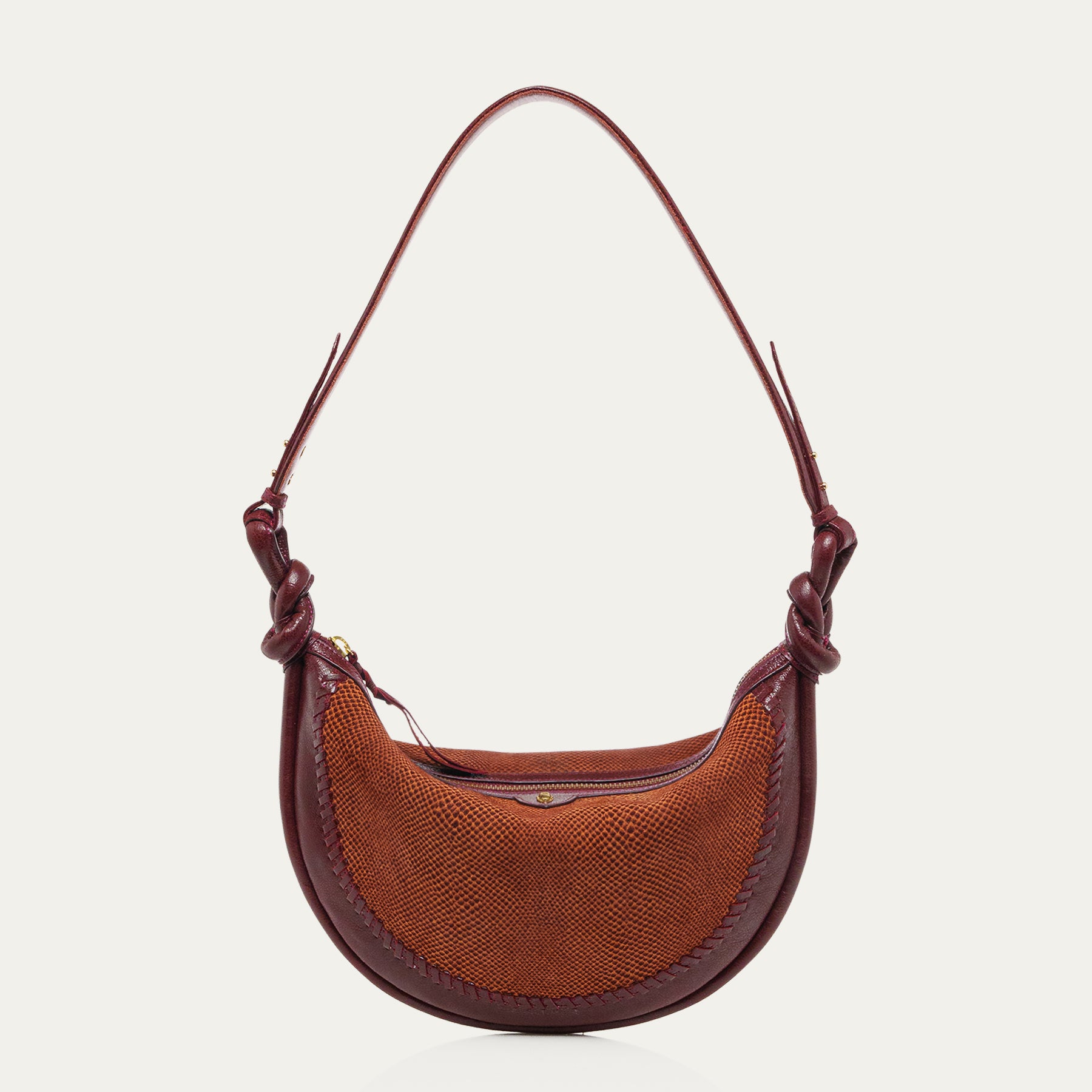 Sac Veau Velours Chris Sekhmet Brodé