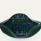 Sac Veau Velours Chris Vert Jade