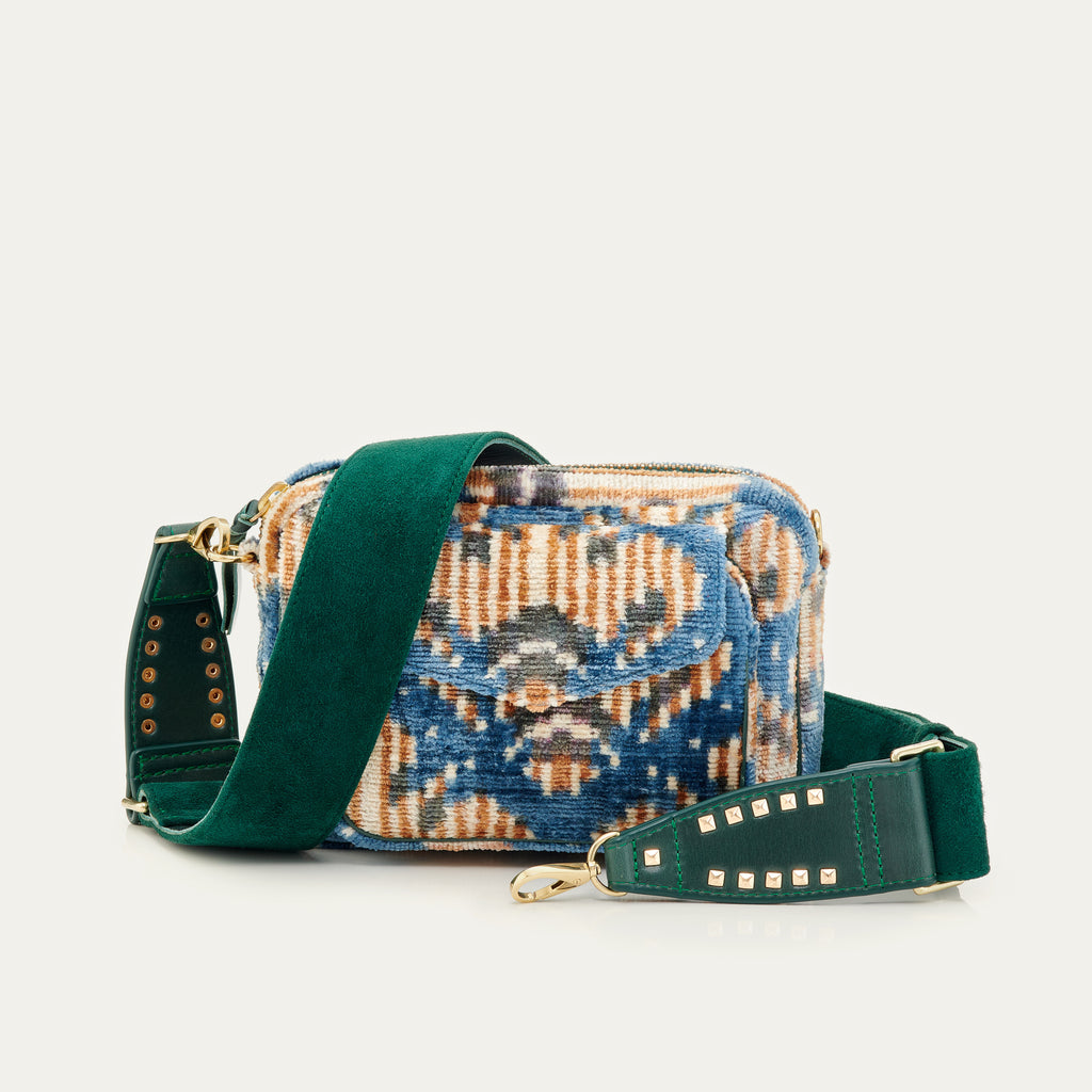 Sac Velours De Soie Charly Flocon De Neige