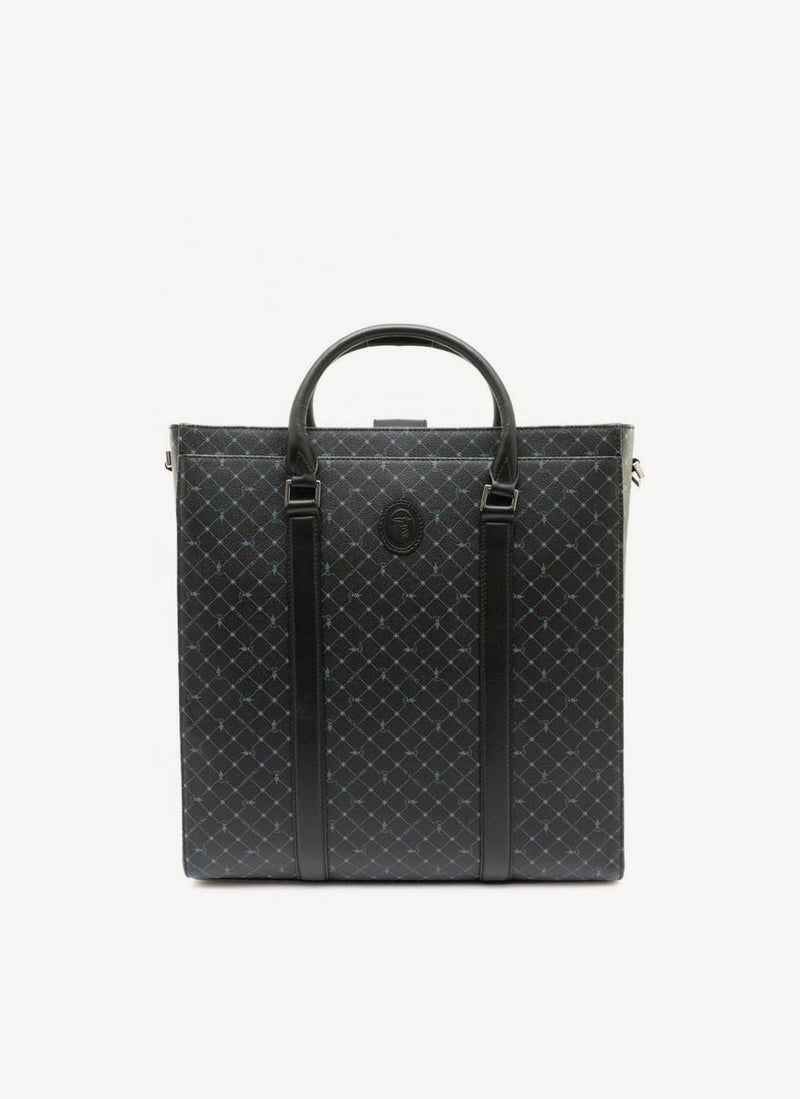 Trussardi - Sac Vertical Monogramme - Noir - Homme