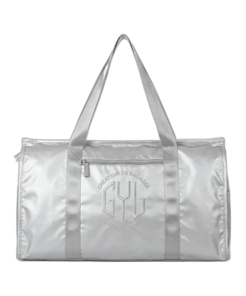 sac de voyage pliant argent GYL vue de face 55 cm