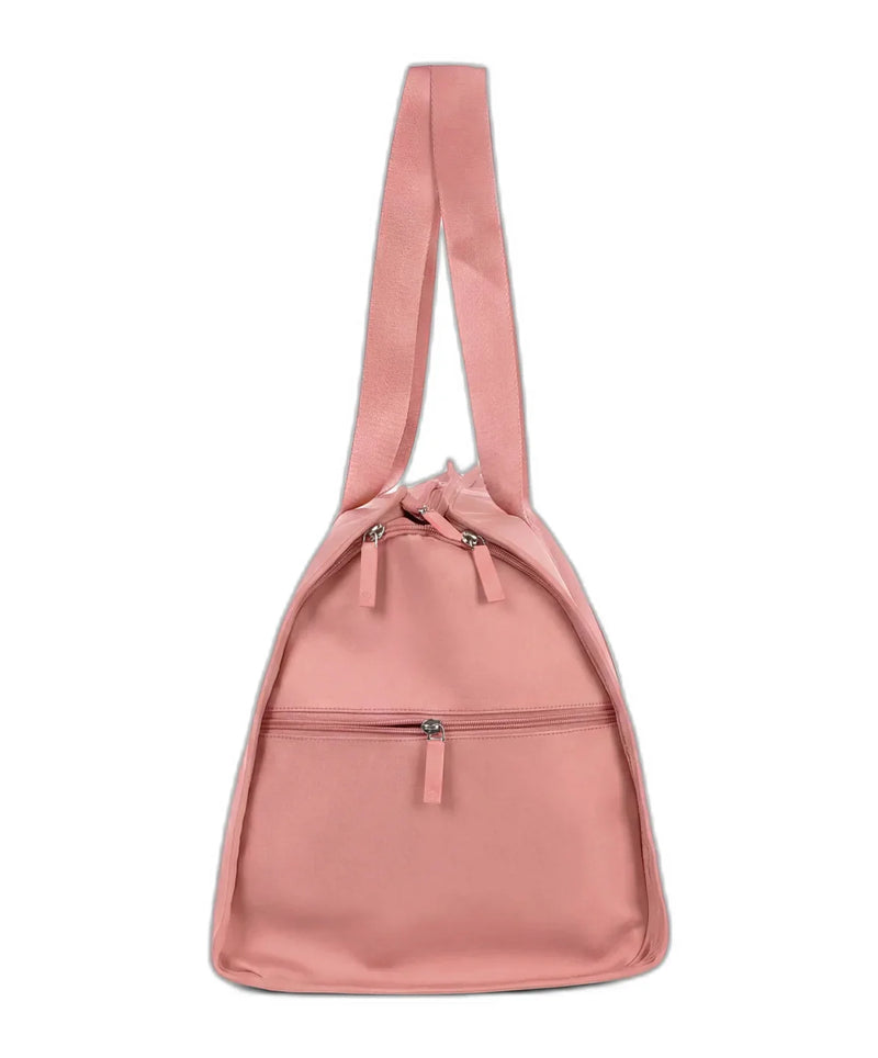 sac de voyage pliant or rose GYL vue de profil 55 cm