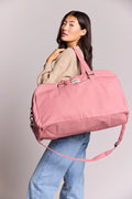 Yves large travel bag blush pink women