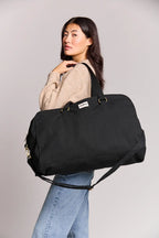 Große Unisex-Reisetasche Yves Schwarz
