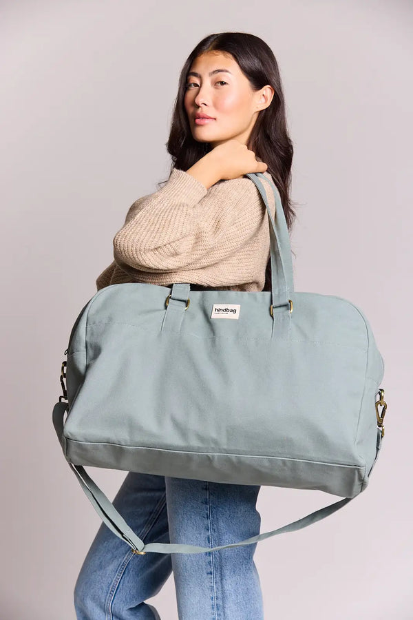 Duża torba podróżna unisex Yves szałwia 