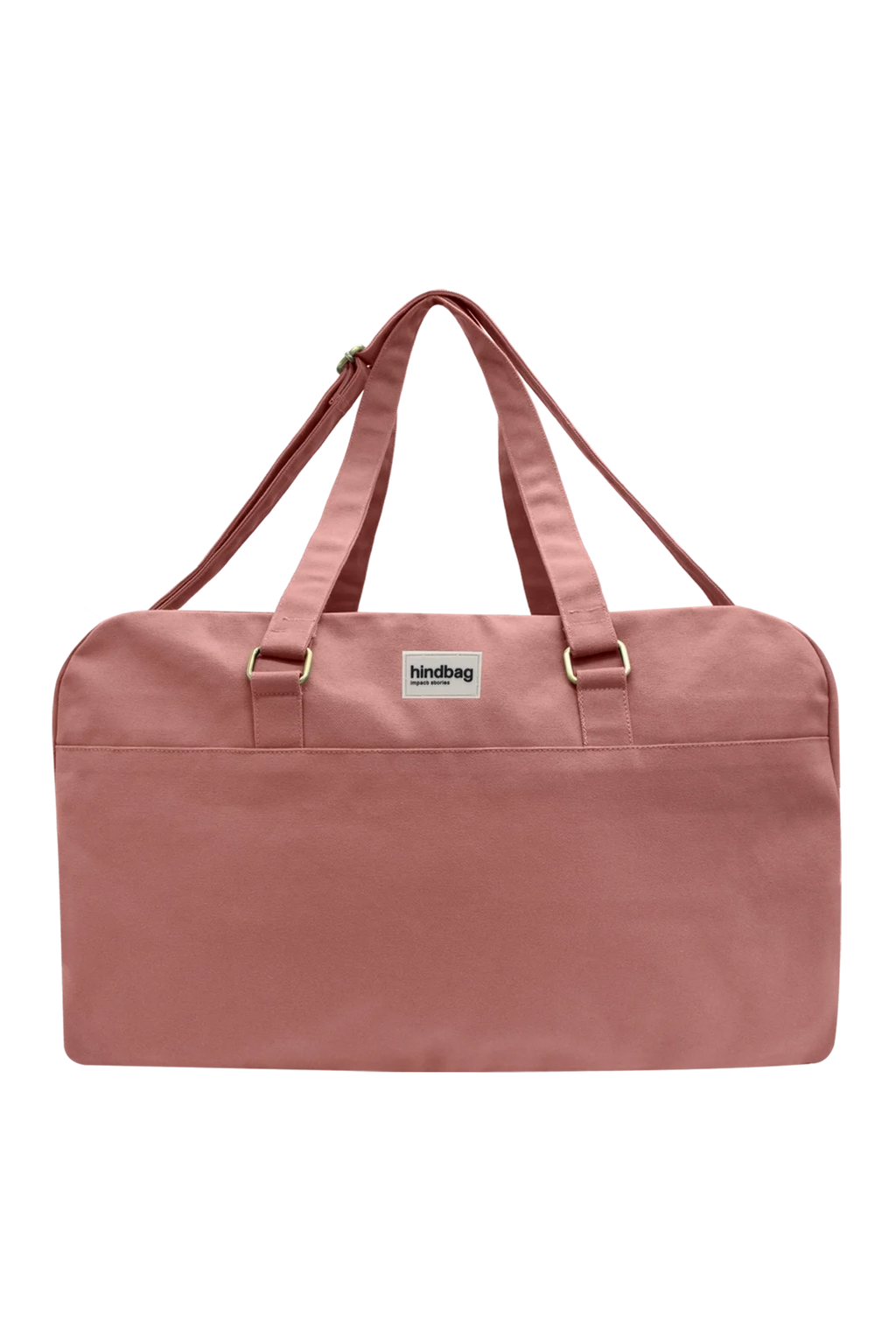 Yves large travel bag blush pink packshot front