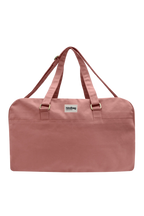 Yves large travel bag blush pink packshot front