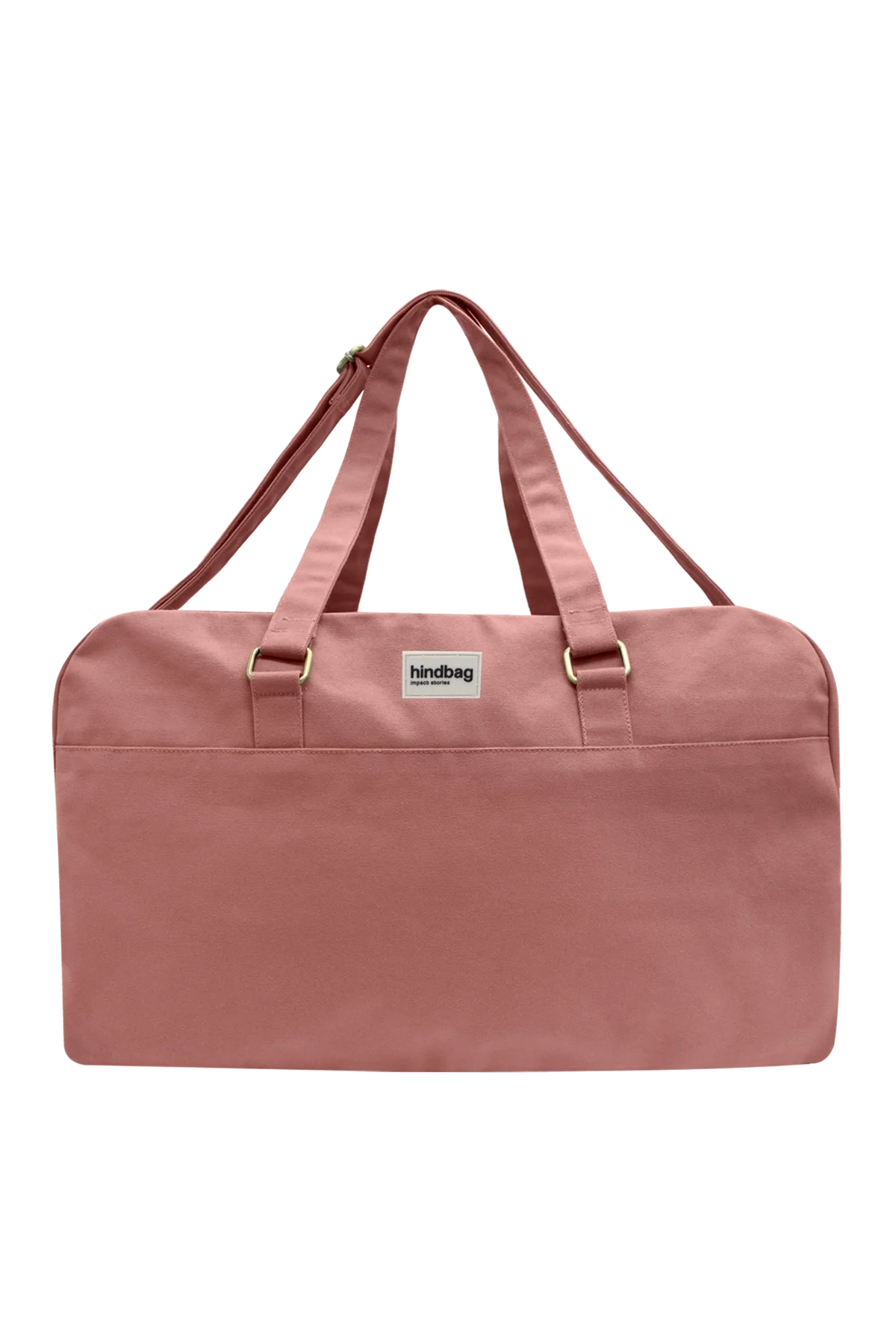 Yves large travel bag blush pink packshot front