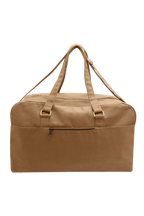 Große Unisex-Reisetasche Yves in Zimtbraun, Produktaufnahme von hinten