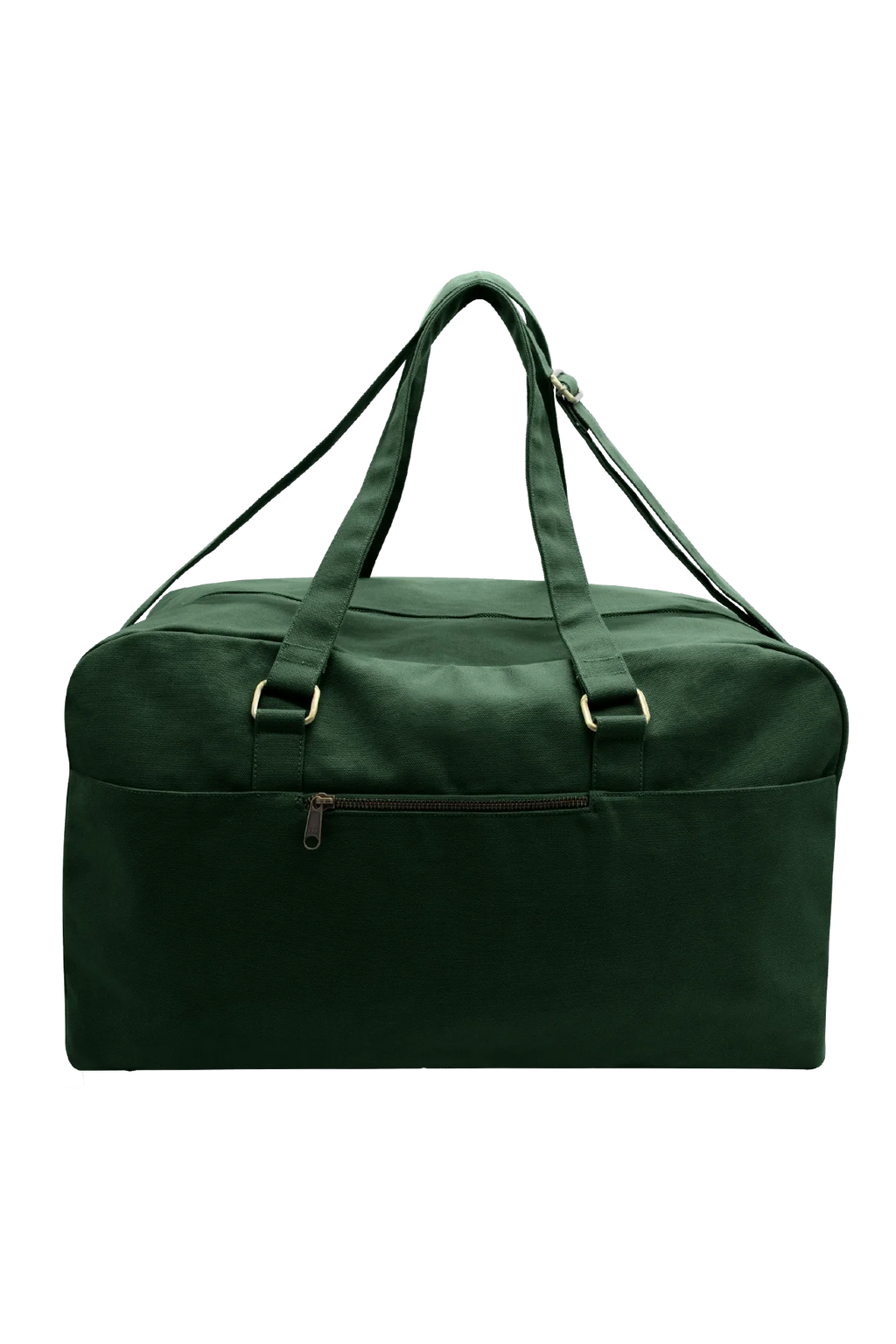 Yves large travel bag Fir green back packshot