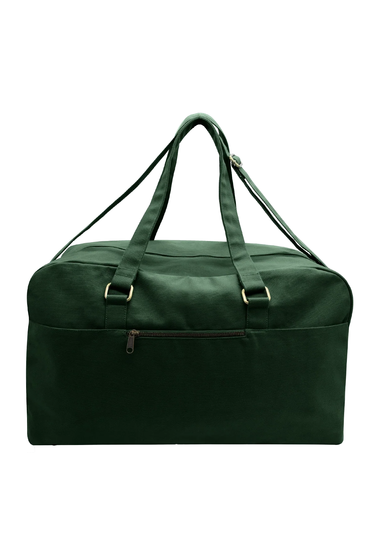 Yves large travel bag Fir green back packshot