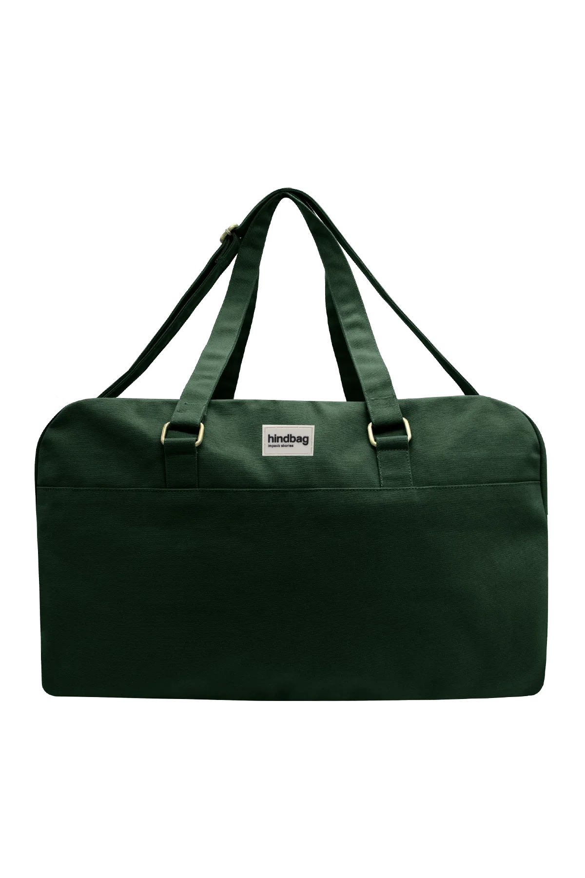 Yves large travel bag Fir green front packshot