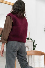 SACHA Bordeaux - Gilet senza maniche