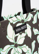 Nina Ricci - Sac À Main - Noir / Vert D Eau - Femme