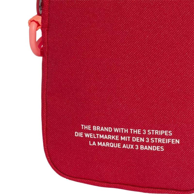 Sacoche Adidas Originals Trefoil Festival - Rouge