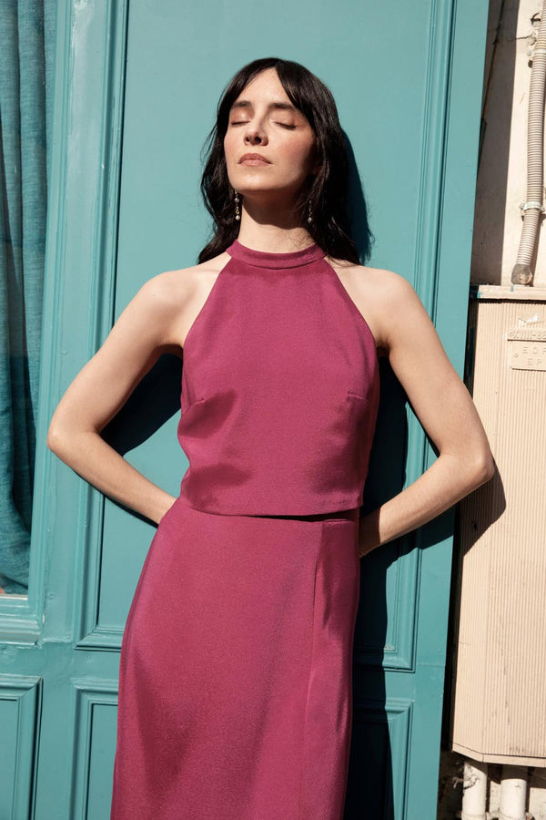 Saddie Purple Top
