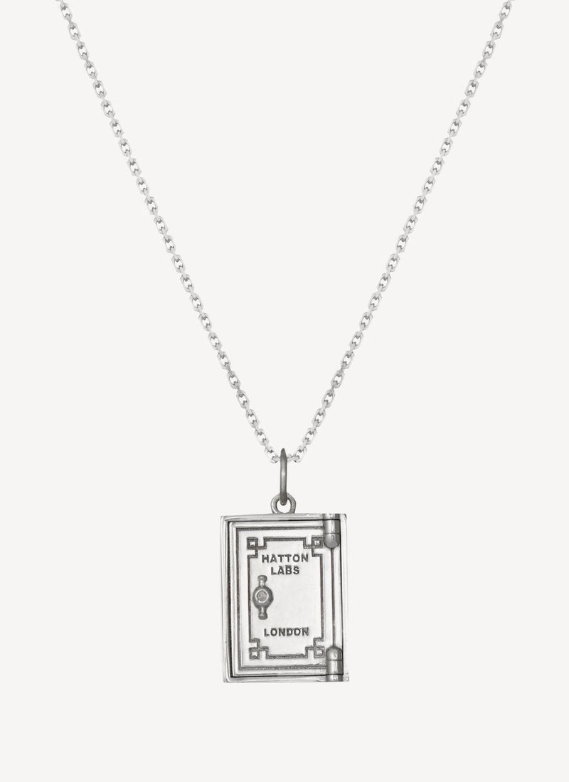 Hatton Labs - Collier Pendentif Safe - Silver - Homme