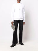 Hoodie Signature - Saint Laurent - White