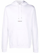 Hoodie Signature - Saint Laurent - White