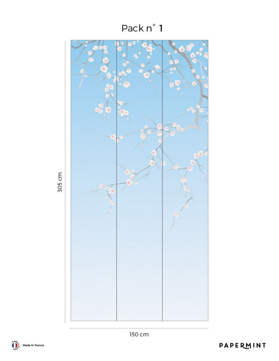 Sakura Fresco - Sky Blue