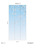 Sakura Fresco - Sky Blue