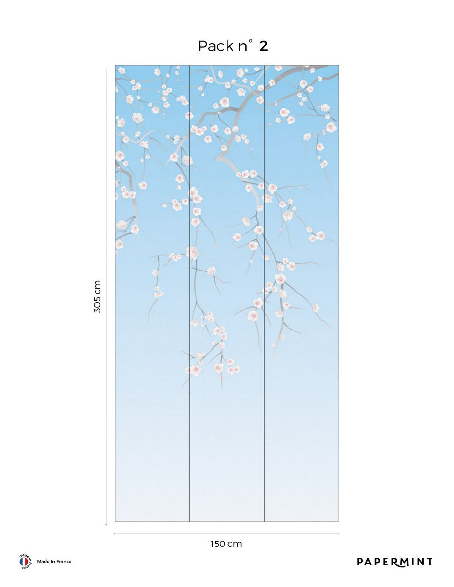 Sakura Fresco - Sky Blue