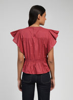 Blouse Salekina Terracotta