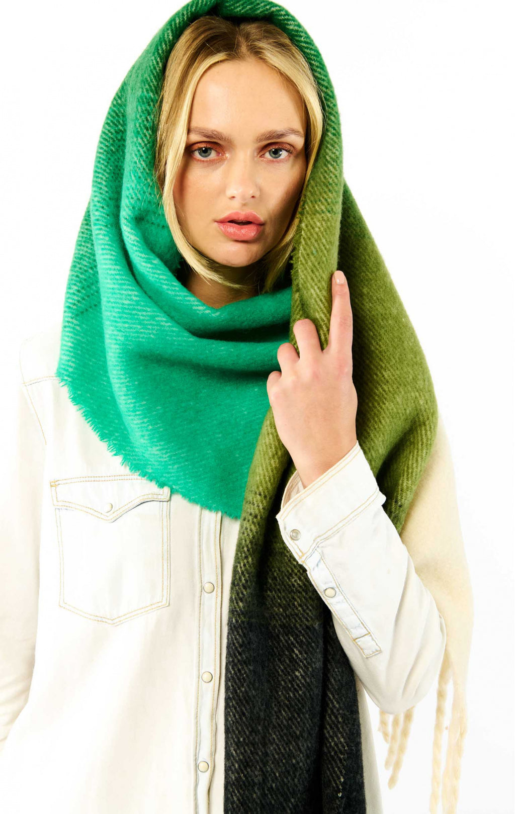 Salina Scarf - Green