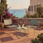 Solena - 2-Person Garden Set - Metal - Green