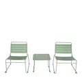Solena - 2-Person Garden Set - Metal - Green