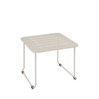 Solena - 2-Seater Garden Set - Metal - Beige