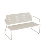 Zaro - 4-Seater Garden Set - Metal - Beige