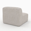 Canapé modulable Hestia en tissu beige 3 places