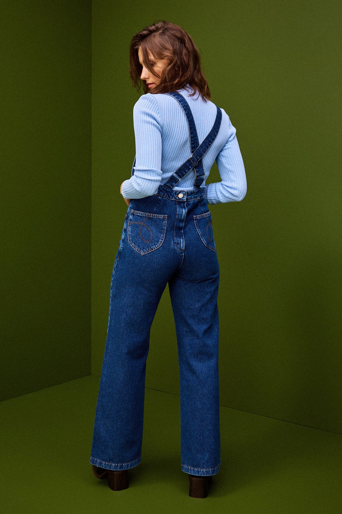 SALOPETTE FIONA MEDIUM BLUE