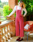 Salopette Orphée stripes