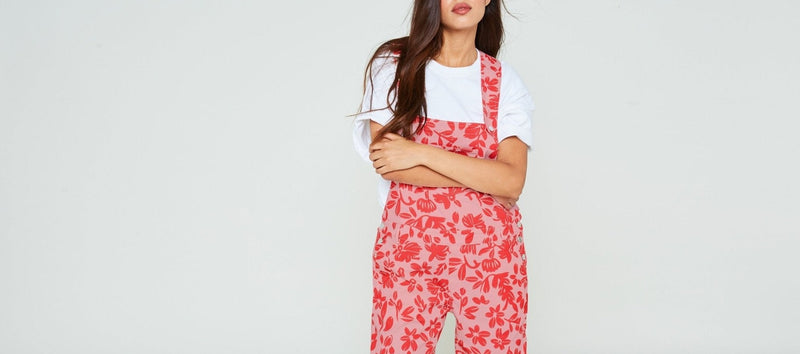 Vinciane Fokis Overalls - Red