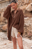 SAMI Chocolat - Cotton Gauze Shirt