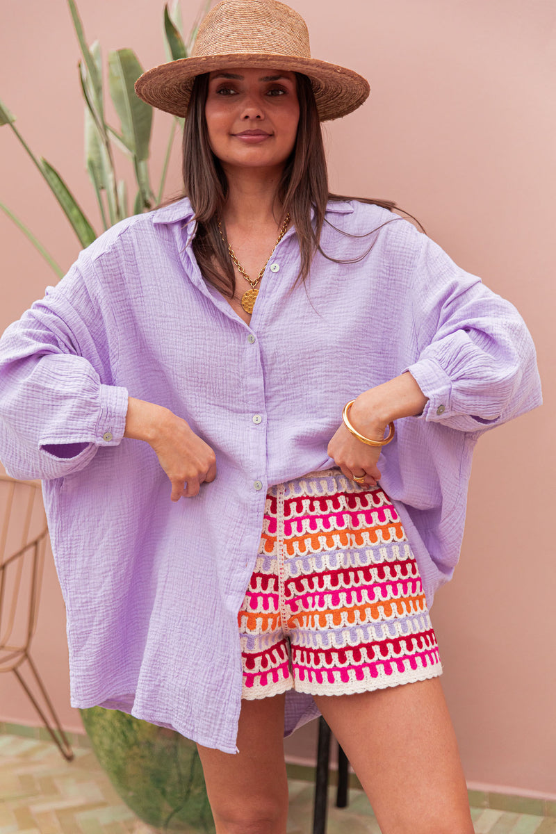SAMI Parma - Cotton Gauze Shirt