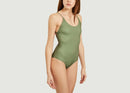 Maillots De Bain Maillot De Bain Une Pièce Kara Vineyard Green Samsoe - Samsoe - Vert - Femme